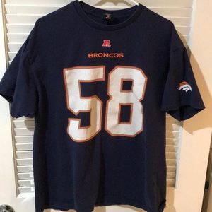 NFL Team Apparel Broncos #58 Von Miller t shirt